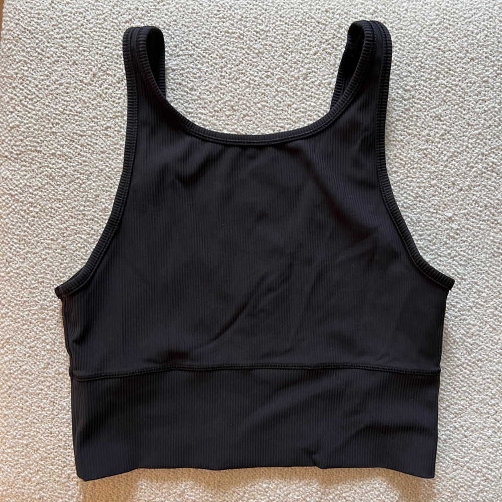 Power pivot ribbed tank top reversible size 10